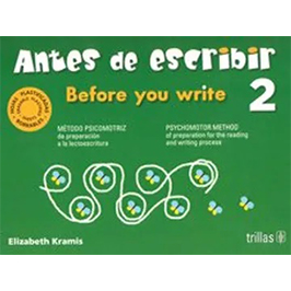 Antes de escribir 2. para la lectoescritura
