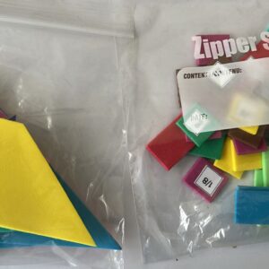 Paquete de fracciones y tangram para matemáticas